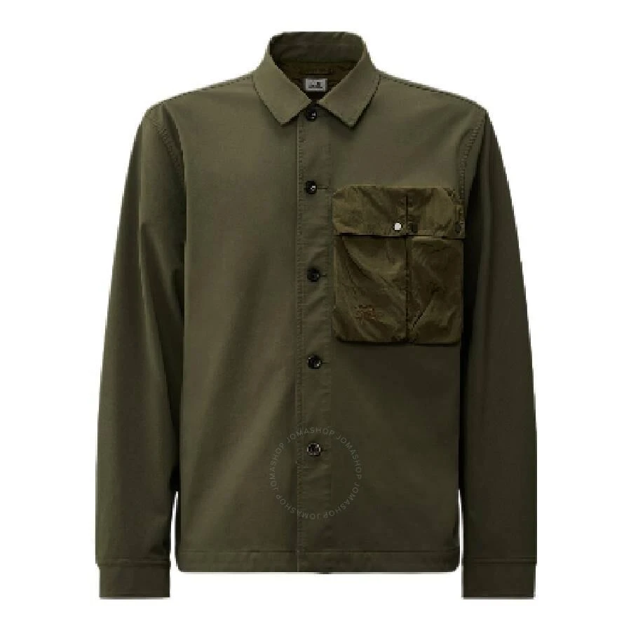 CP Company GD Shell Mixed Buttoned Overshirt 1