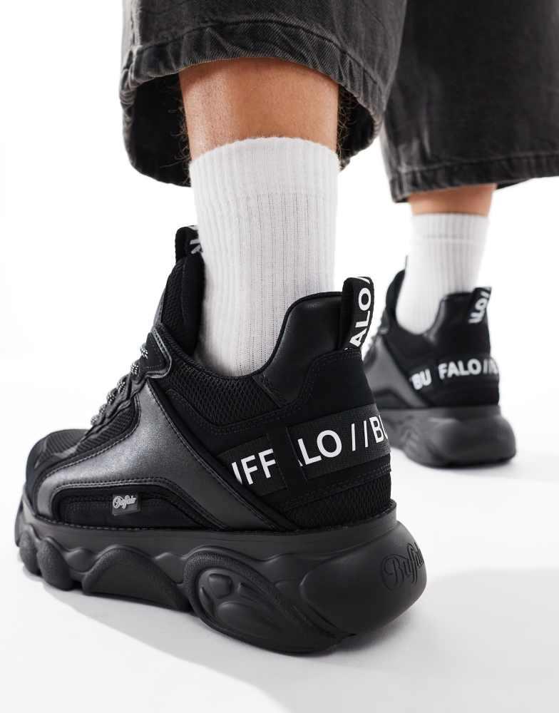 Chunky trainers black on sale