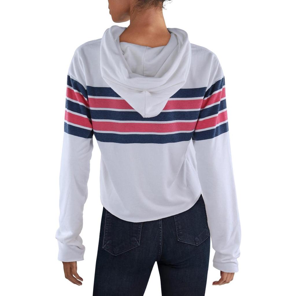 Wildfox Womens Crop Polyester Hoodie