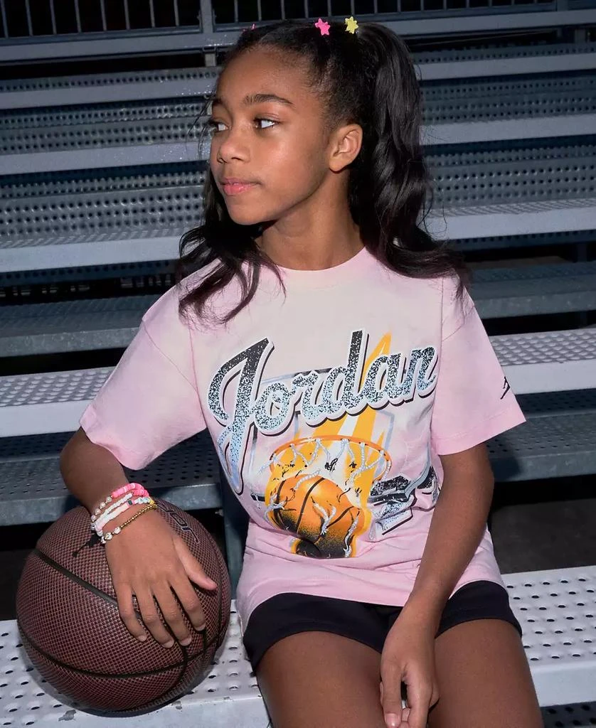 Jordan Girls
 7-16 Essentials Woven Pull-On Shorts 5