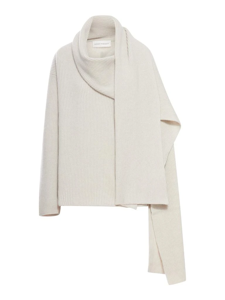 Niccolo` Pasqualetti MUCCHIO SWEATER WITH SCARF NECK 1