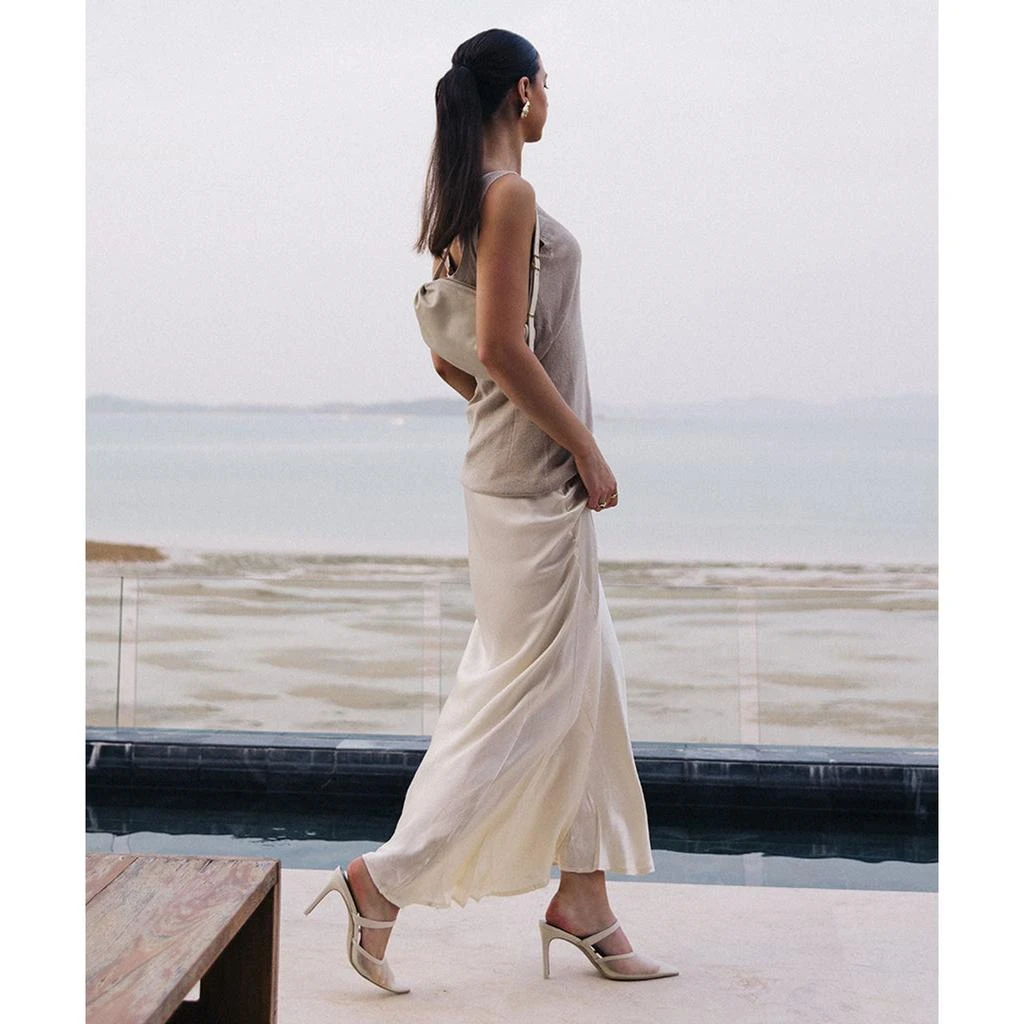 Dolce Vita Katik Heels Ivory Mesh 2