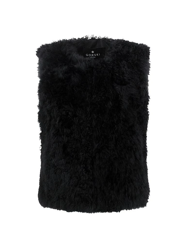 Gorski Select Cashmere Goat Collarless Vest 1