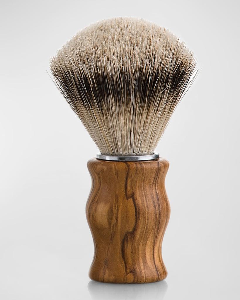 Carthusia Men
s Salone da Barba Super Badger and Olive Wood Shaving Brush