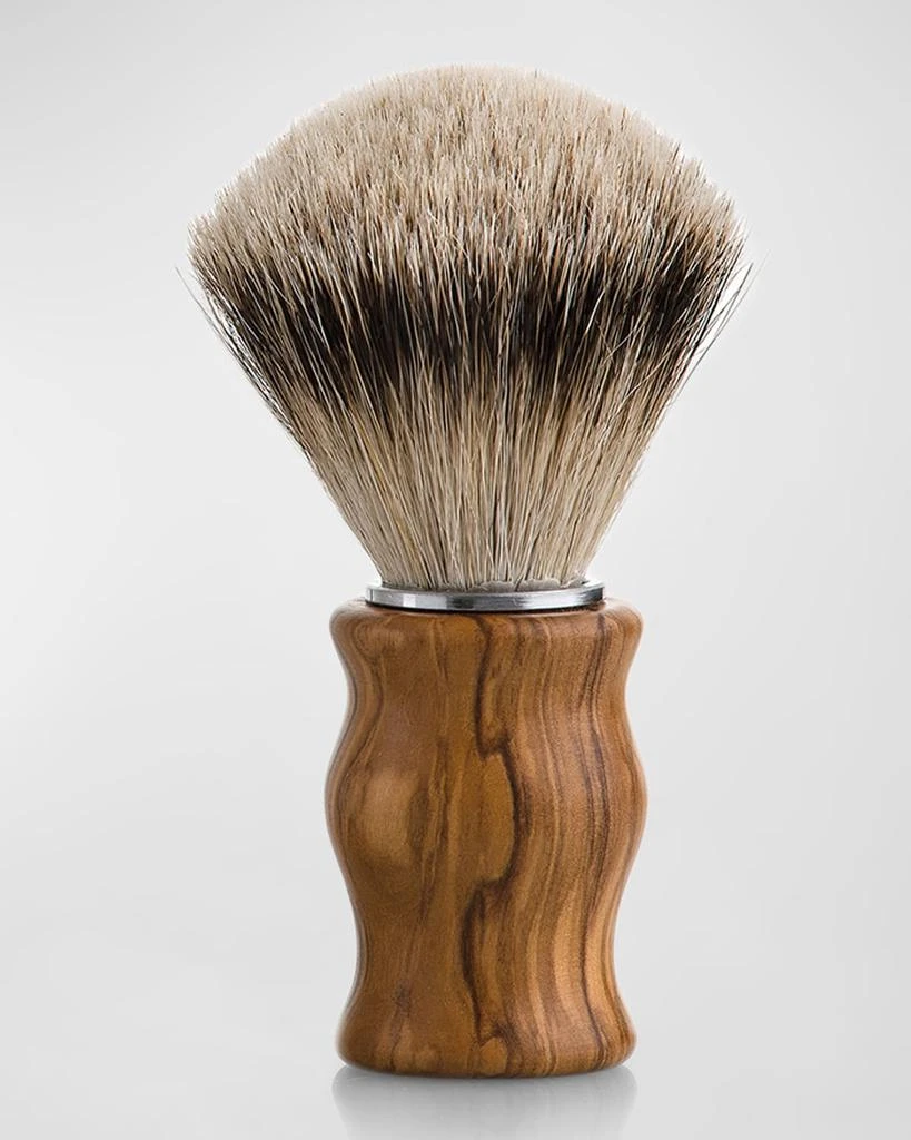 Carthusia Men
s Salone da Barba Super Badger and Olive Wood Shaving Brush 1