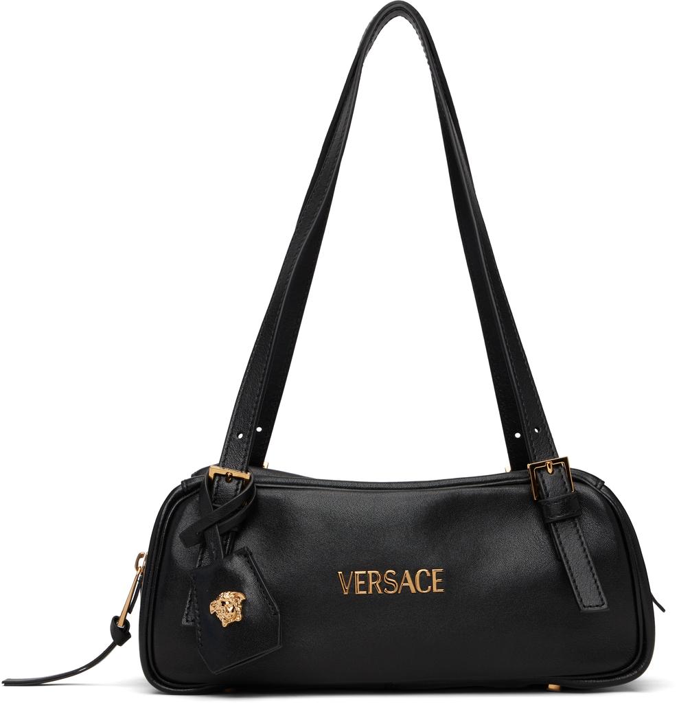 Shop Versace Jeans Couture bag in saffiano synthetic leather on