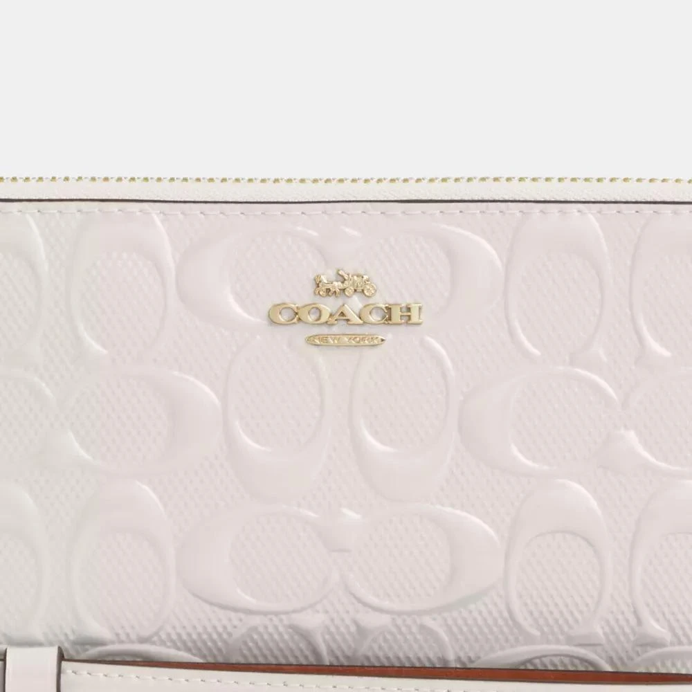 Coach Long Zip Around Wallet In Signature Leather 4