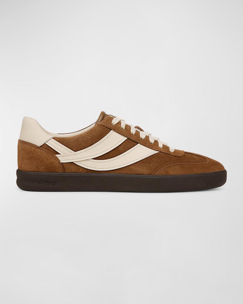 Vince Men's Oasis Mixed Leather Retro Sneakers