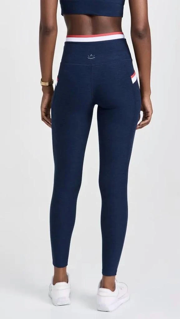 Beyond yoga Spacedye Sea You There Midi Leggings In Blue 3