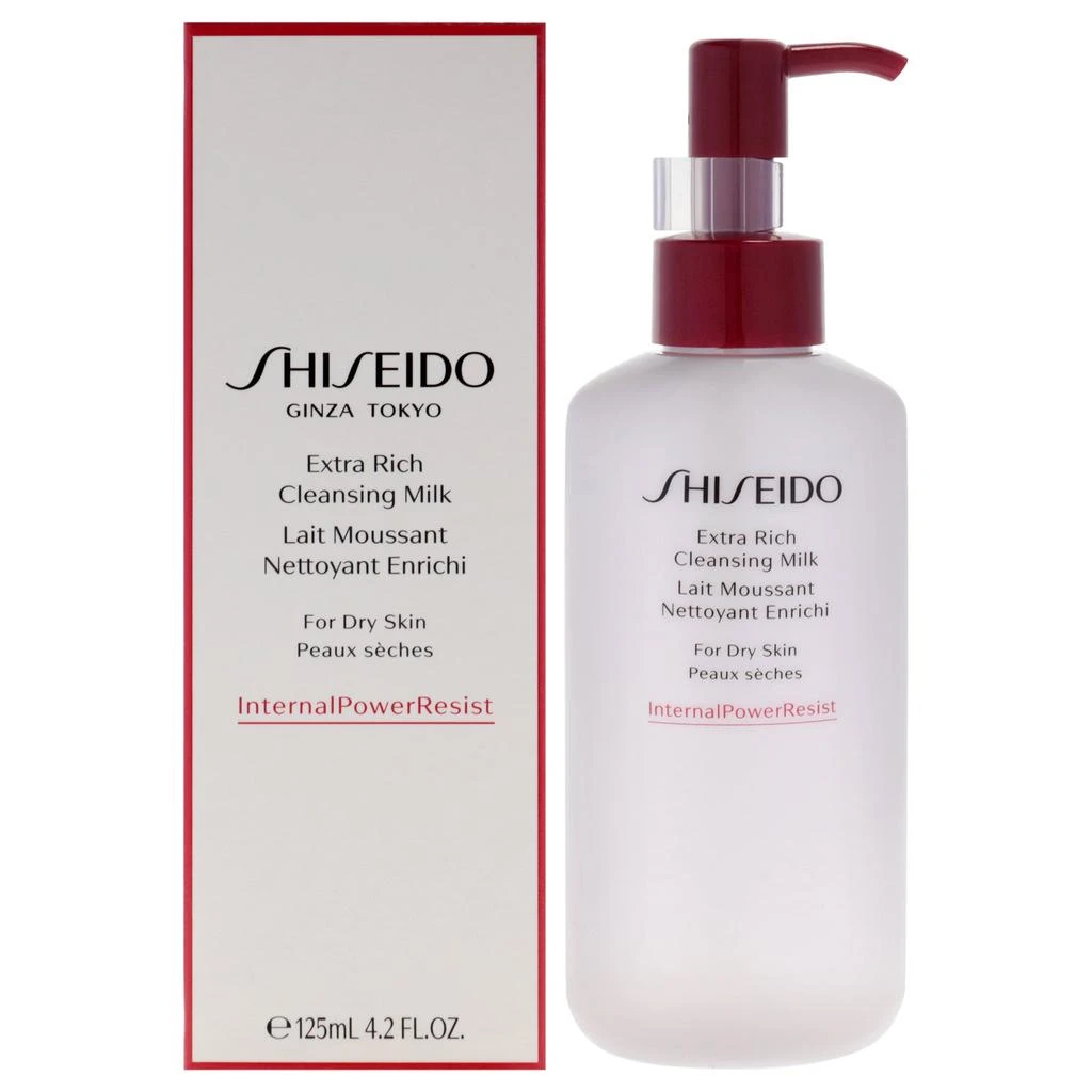 Shiseido Extra Rich Cleansing Milk by  for Women - 4.2 oz Cleanser