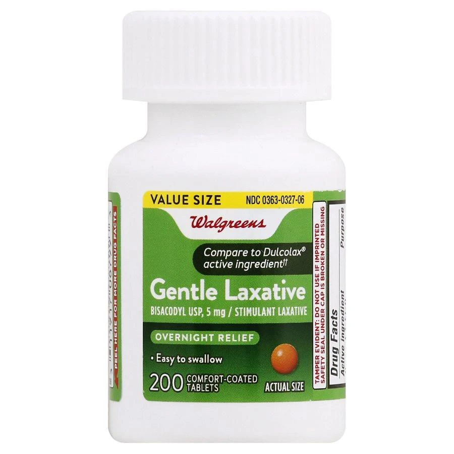Walgreens Gentle Laxative Tablets