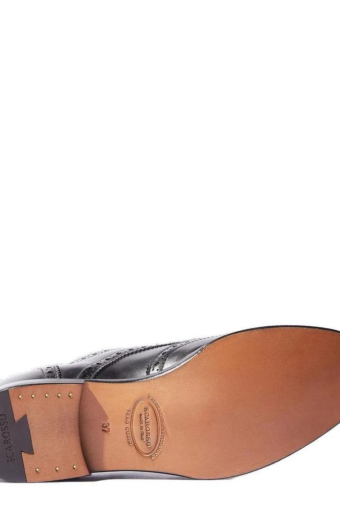 Scarosso Scarosso Kate Almond Toe Monk Shoes 4
