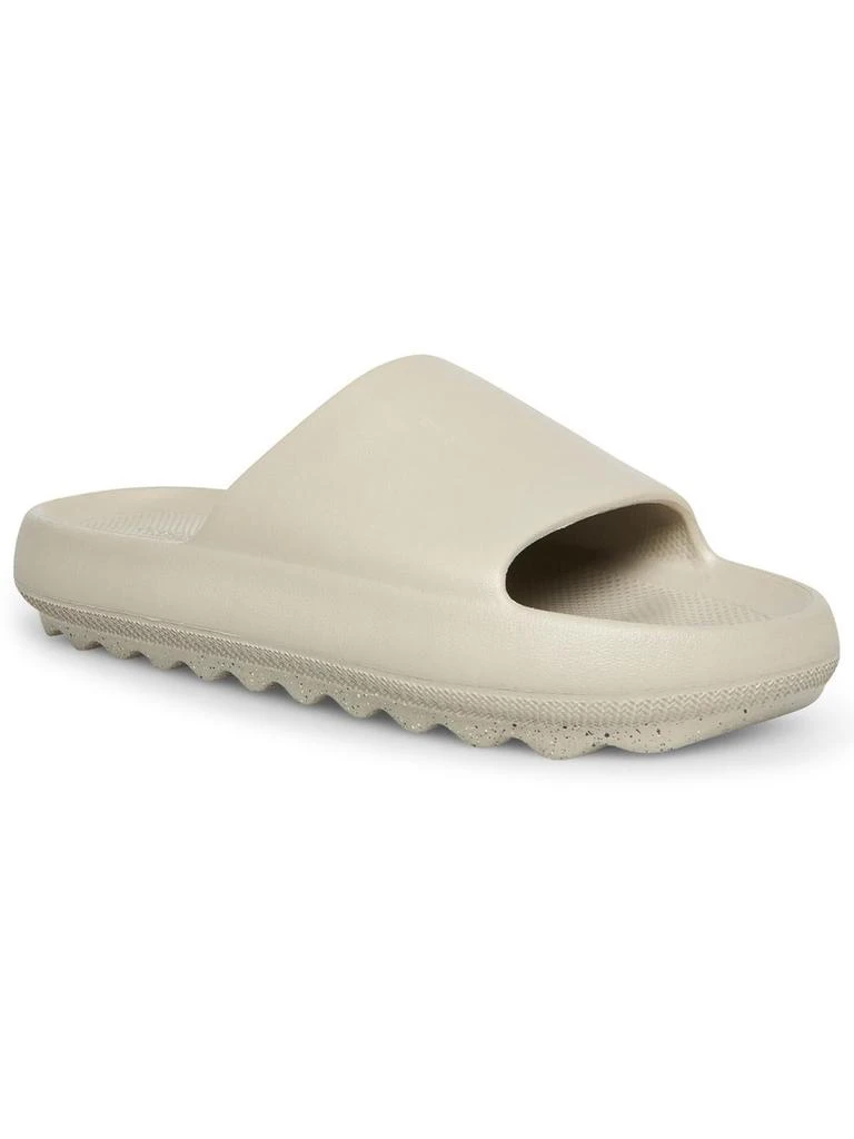 Cool Planet by Steve Madden Cloudd Womens Recycled Slip On Pool Slides 10