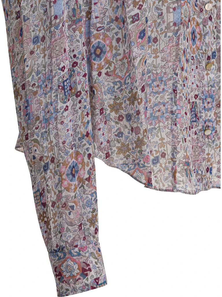 Isabel Marant Étoile Isabel Marant Étoile Patterned Long-Sleeved Shirt 4