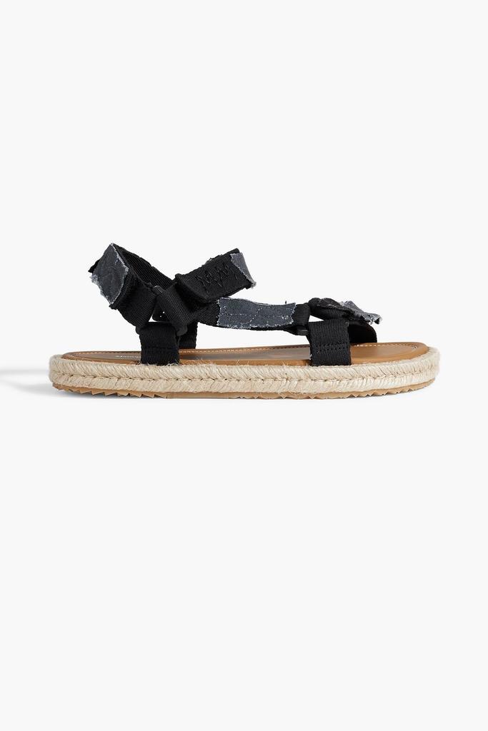 MAISON MARGIELA Distressed canvas espadrille sandals