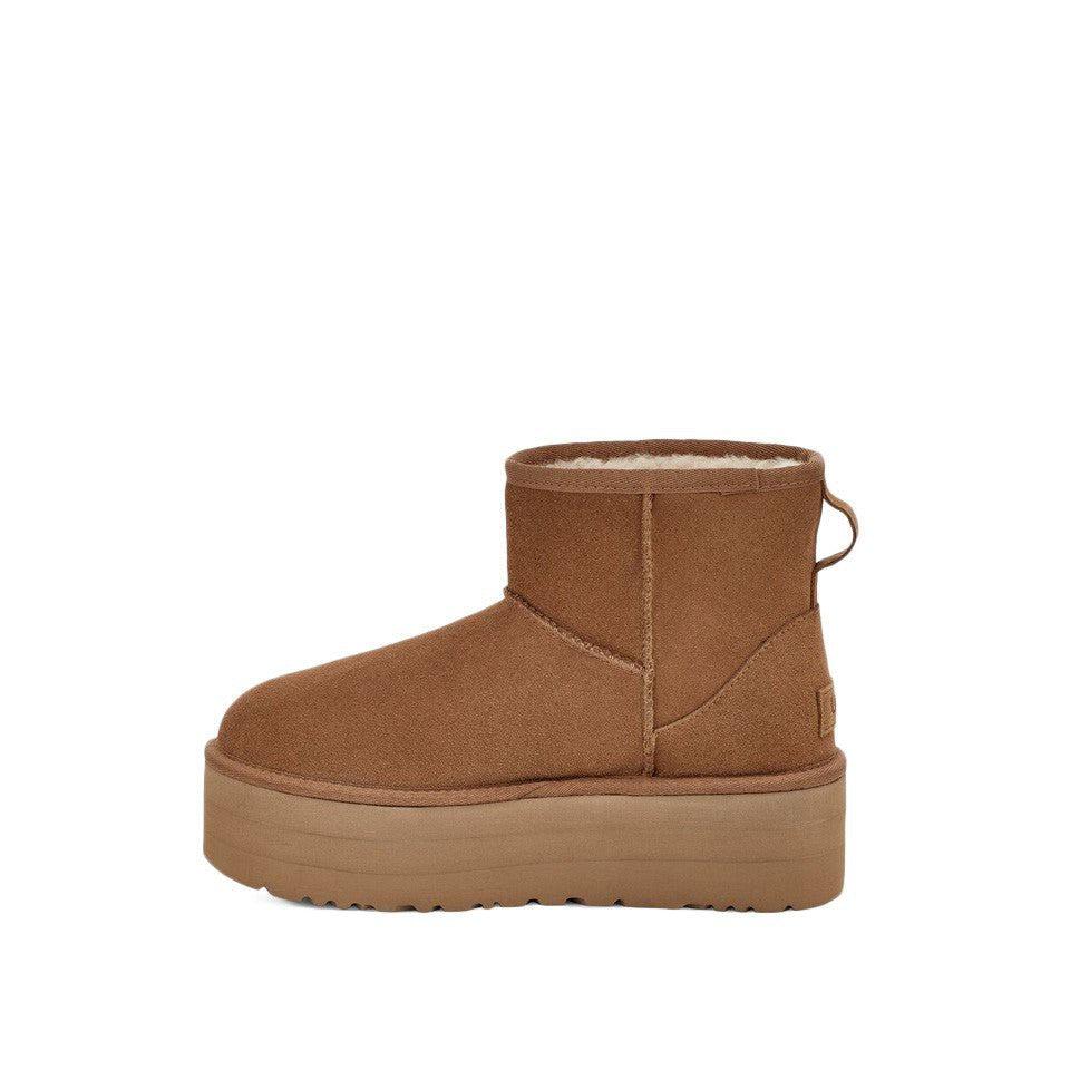 UGG Bottes Classic Mini Platform - Marron