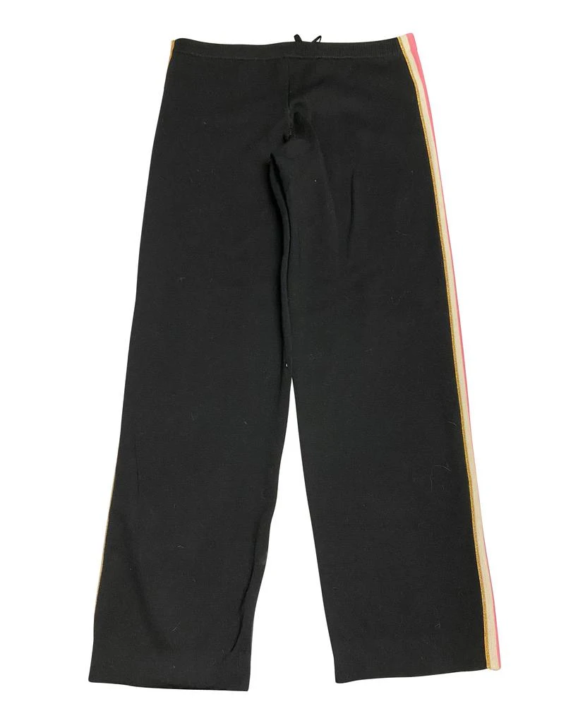 Bella Freud Wool Pants in Black Cotton 4