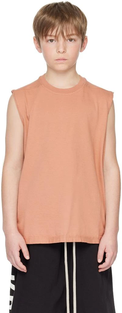 Rick Owens Kids Pink Tarp Tank Top 1
