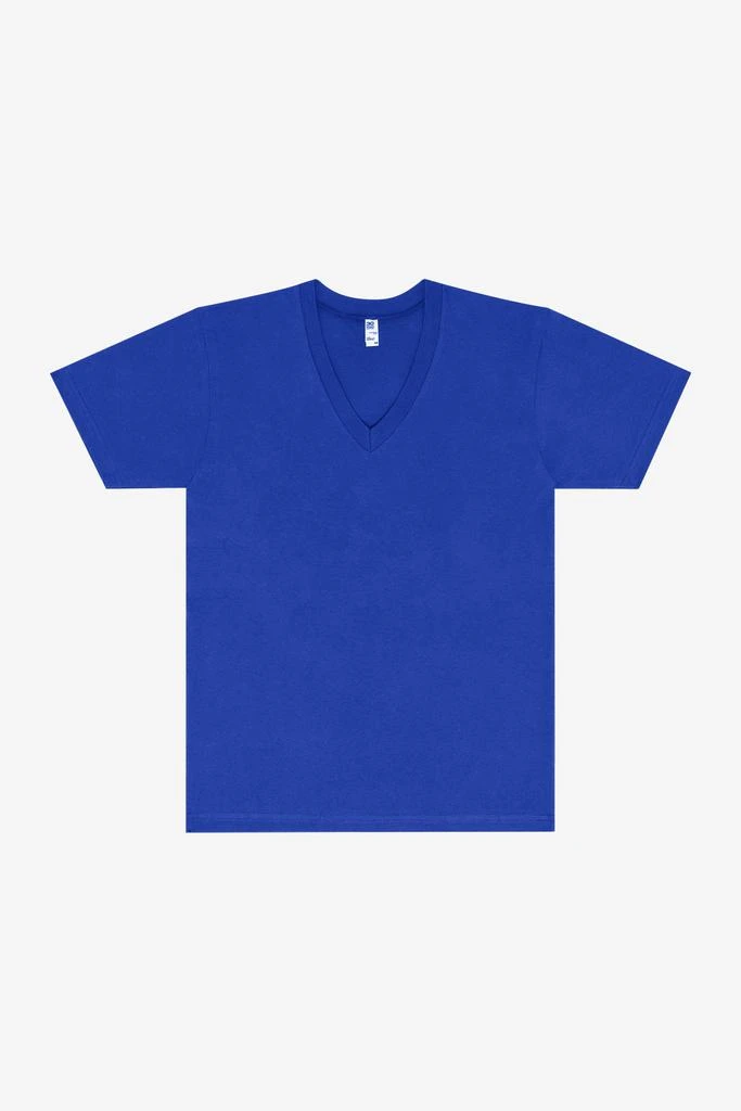 Los Angeles Apparel 24056 - Fine Jersey V-Neck T-Shirt 23