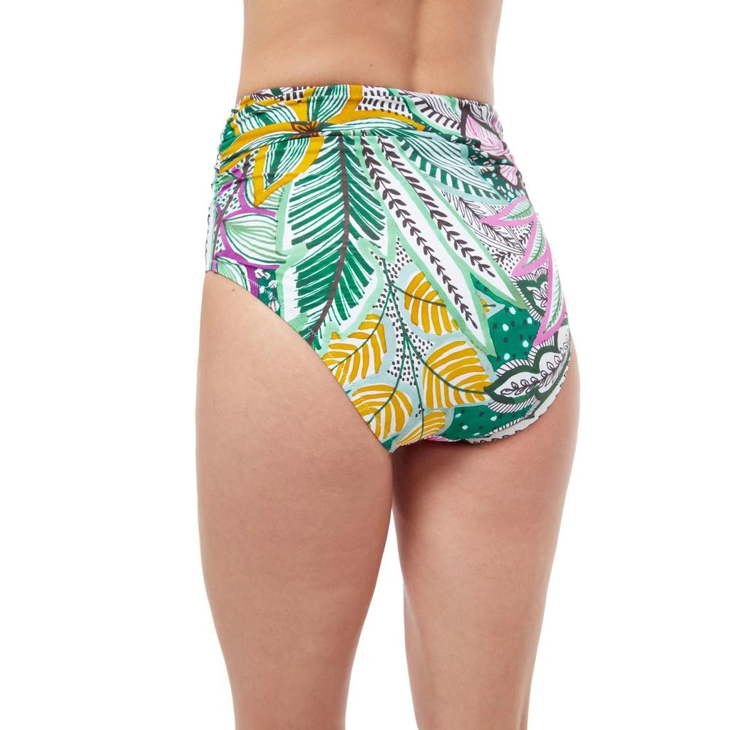 Profile by Gottex Tropic Boom High Waist swim bottom with side shirring 1