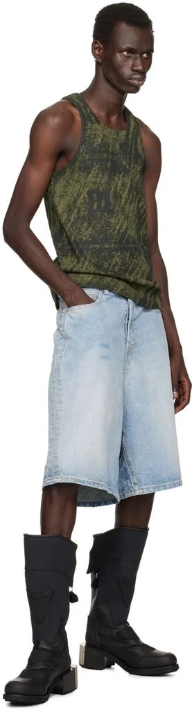 Misbhv Khaki Trapezoid Tank Top 4