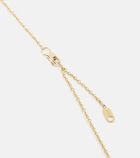 Melissa Kaye Audrey Small 18kt gold necklace with diamond 2