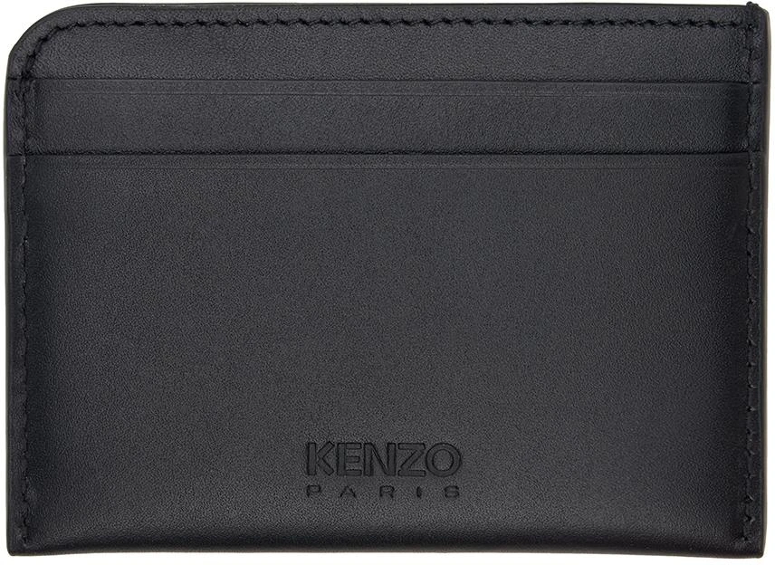 Kenzo Black Kenzo Paris 'Varsity' Card Holder 2