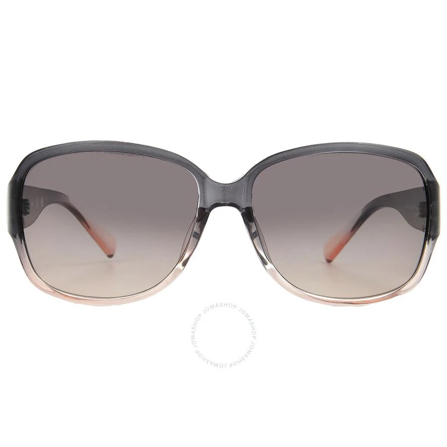 Guess Factory Smoke Gradient Rectangular Ladies Sunglasses GF0411 20B 58 1