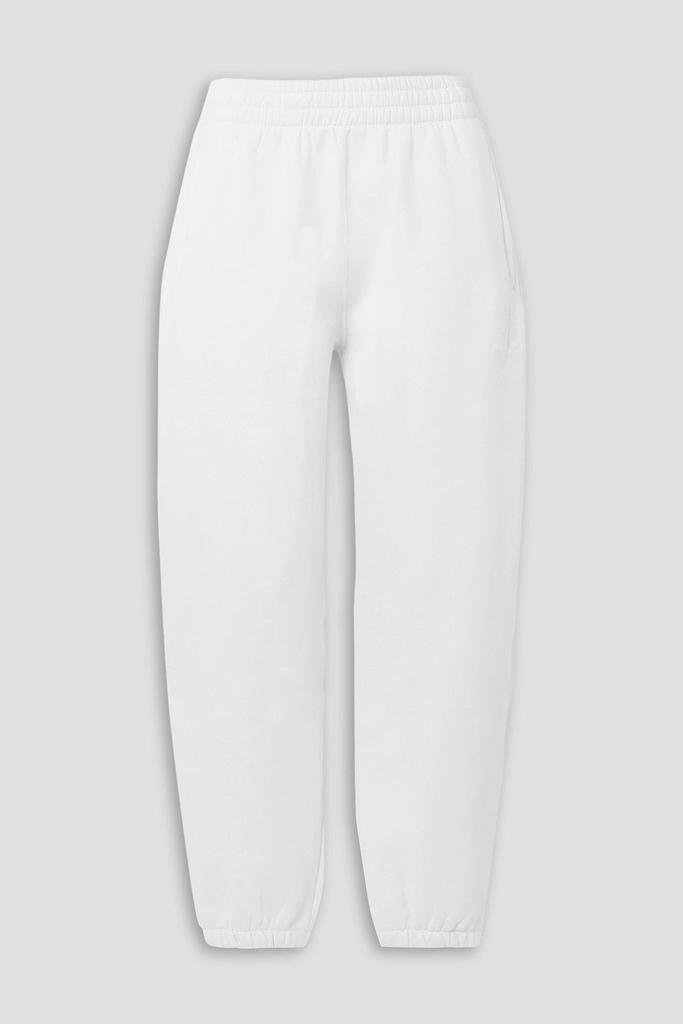 Alexander Wang Printed cotton-blend jersey track pants