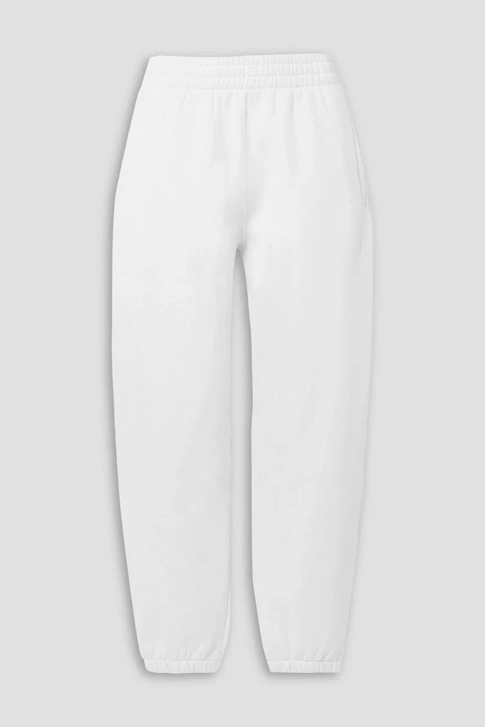 ALEXANDERWANG.T Printed cotton-blend jersey track pants 1