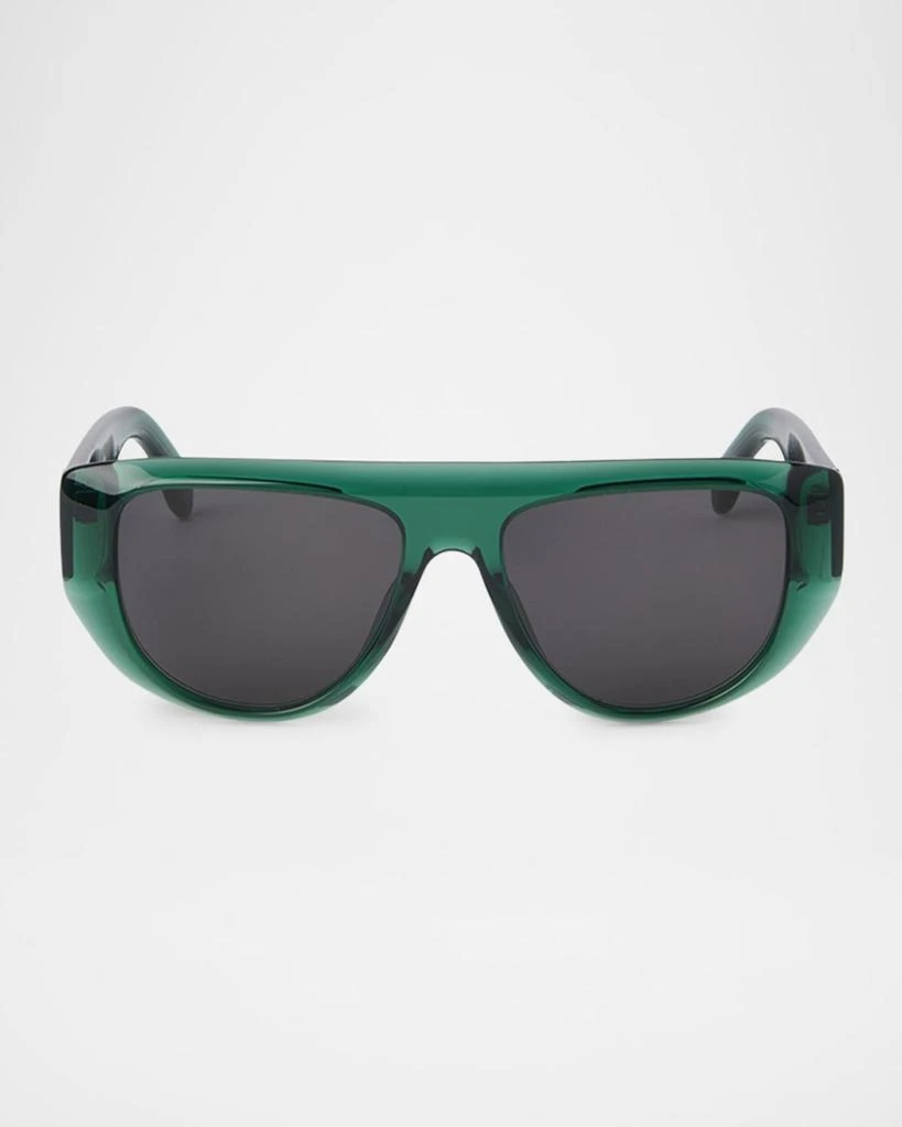 Palm Angels Men's Joshua Acetate Rectangle Sunglasses 1