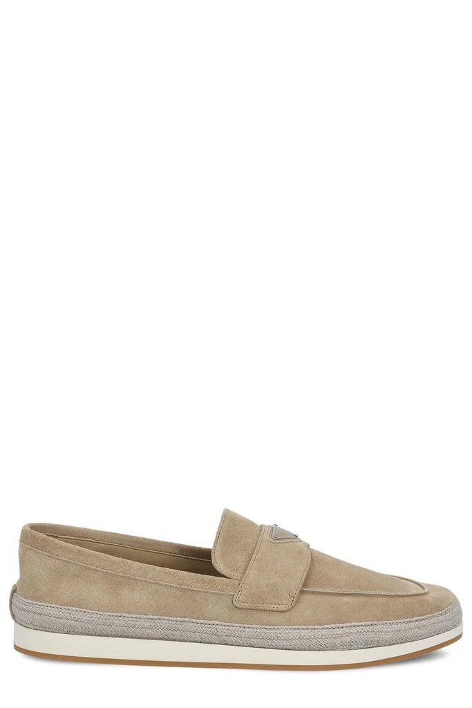 Prada Prada Triangle-Logo Slip-On Loafers - Casual Shoes  display picture 1