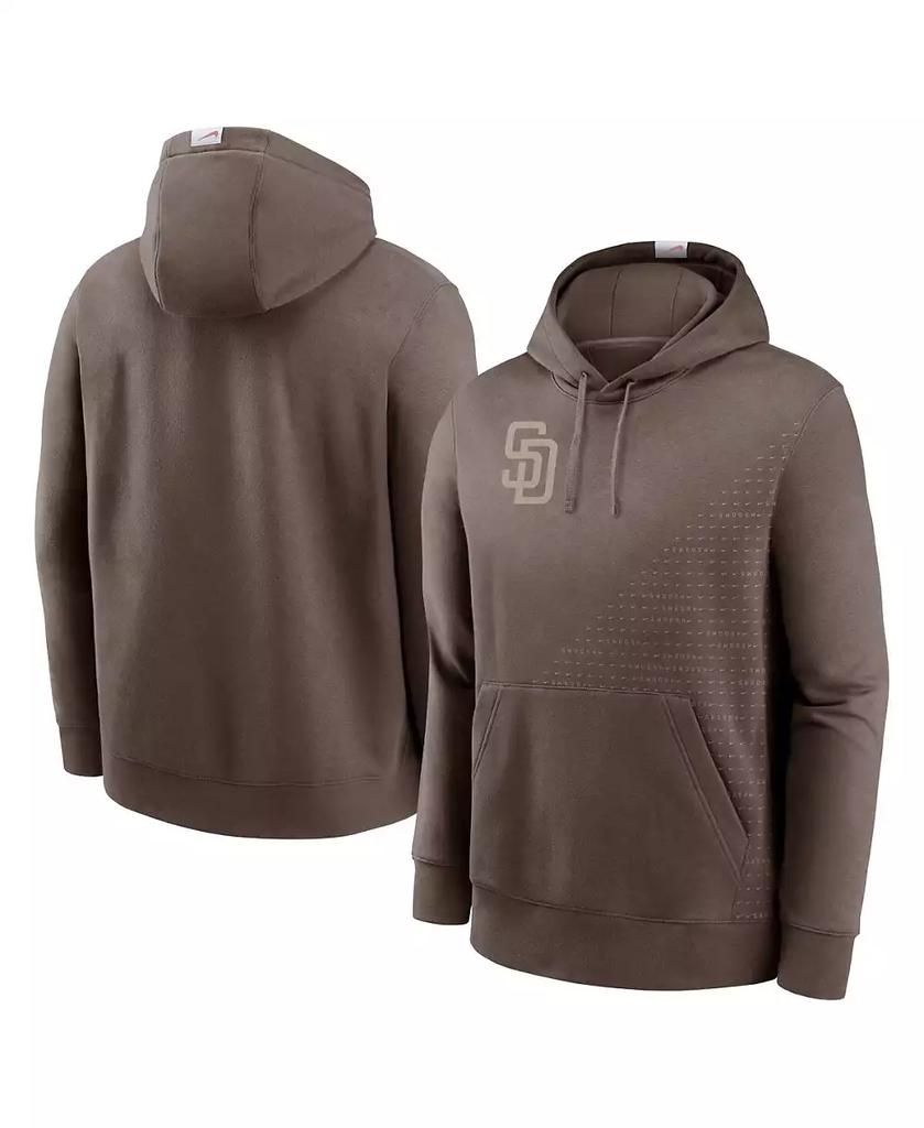 NIKE Men's Light Brown San Diego Padres Statement Pullover Hoodie