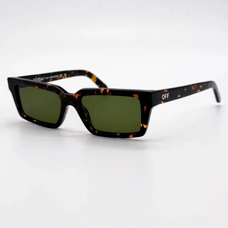Off-White 49mm Fillmore Rectangle
Sunglasses Black with Green Lenses Off-White 49mm Fillmore Rectangle Sunglasses | Nordstromrack main image 3