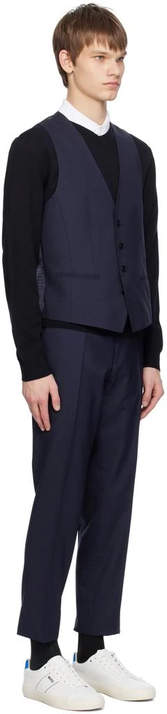 Hugo Boss Navy Three-Piece Suit 5