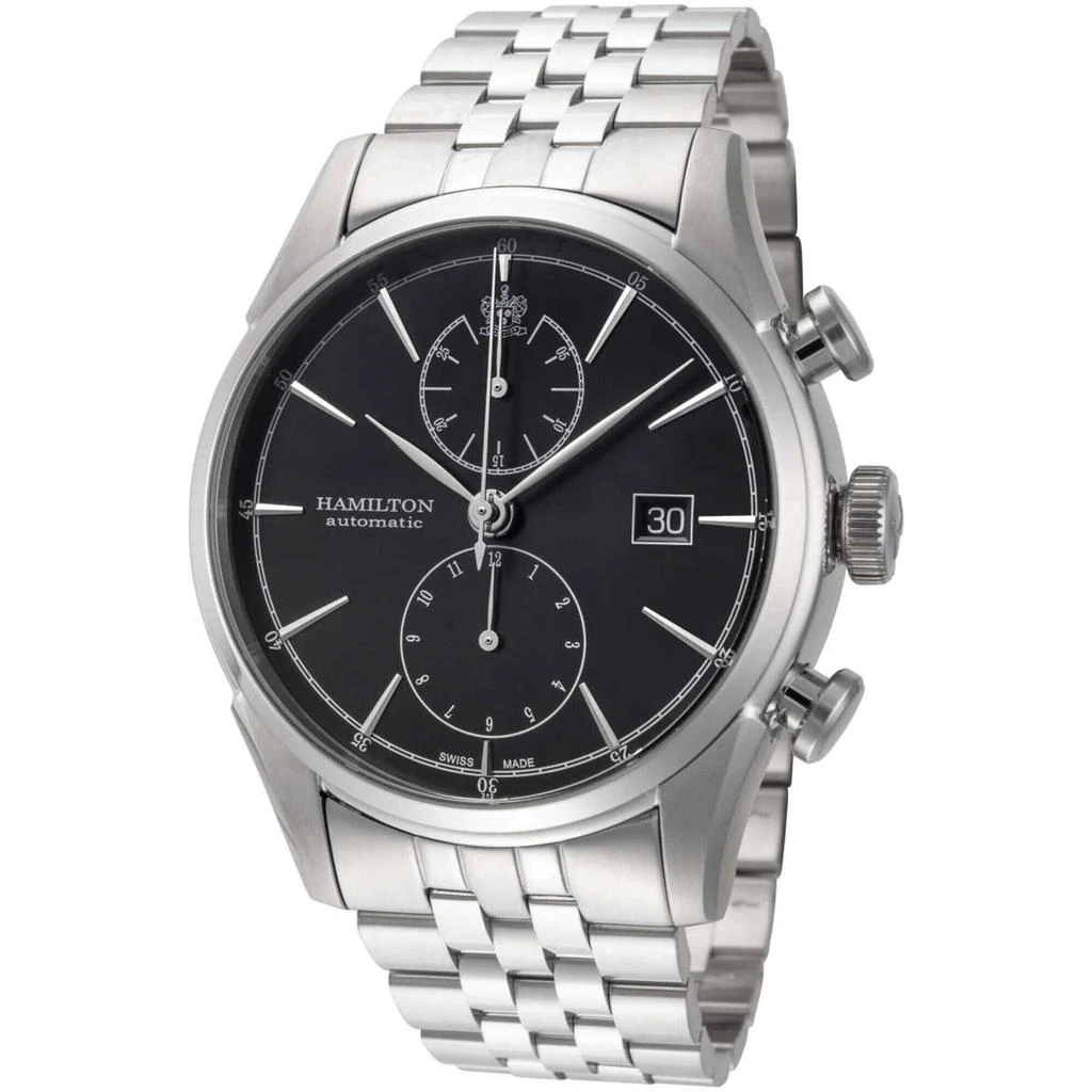 Hamilton Hamilton Men's Auto Watch - American Classic Spirit Of Liberty Black Dial | H32416131 1