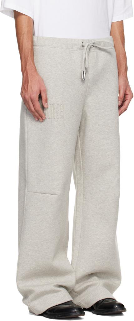 Jean Paul Gaultier Gray 'The Embossed Gaultier' Lounge Pants