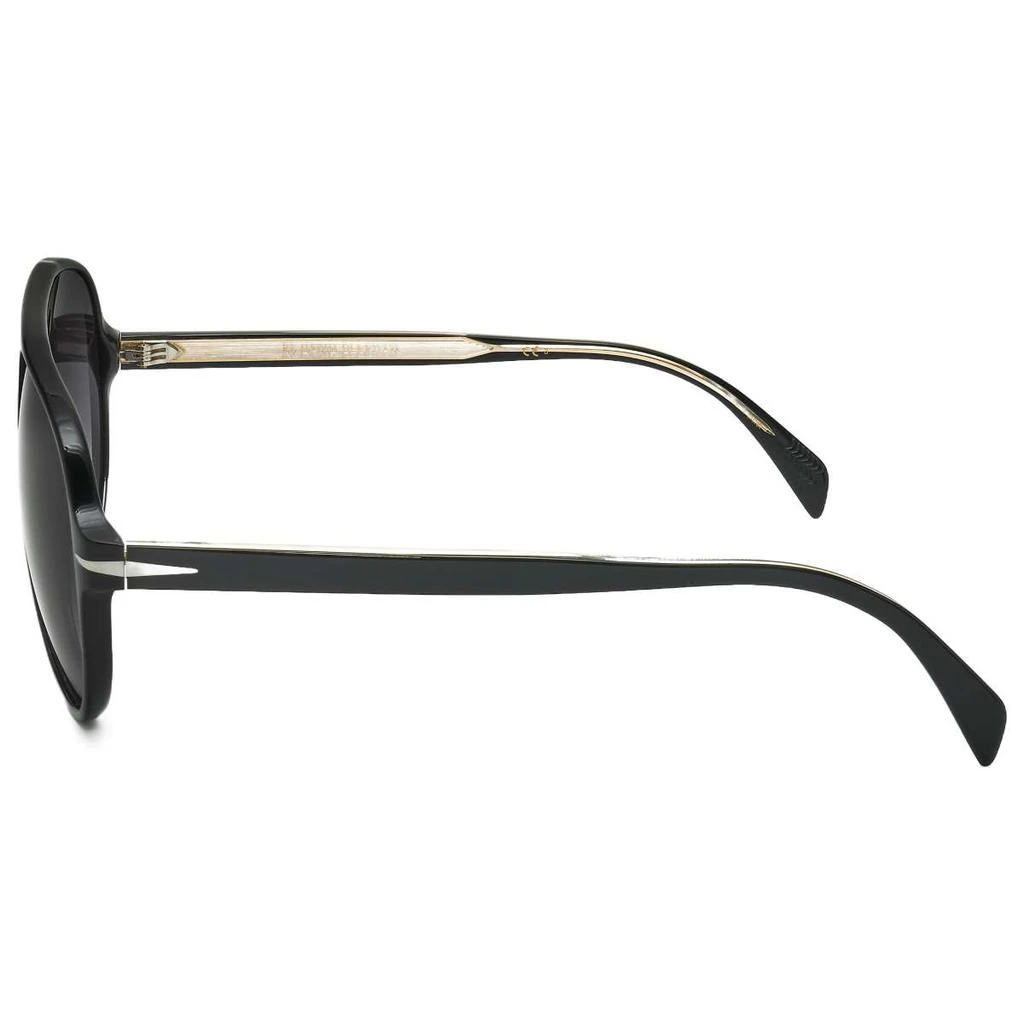 David Beckham David Beckham Men's Black Pilot Sunglasses 3
