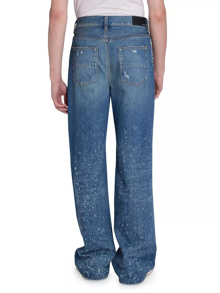 AMIRI Shotgun Distressed Straight-Leg Jeans 4