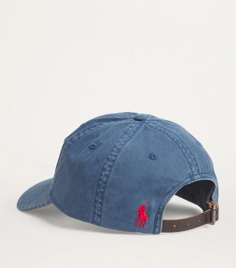 Ralph Lauren Flag-Appliqué Baseball Cap 3