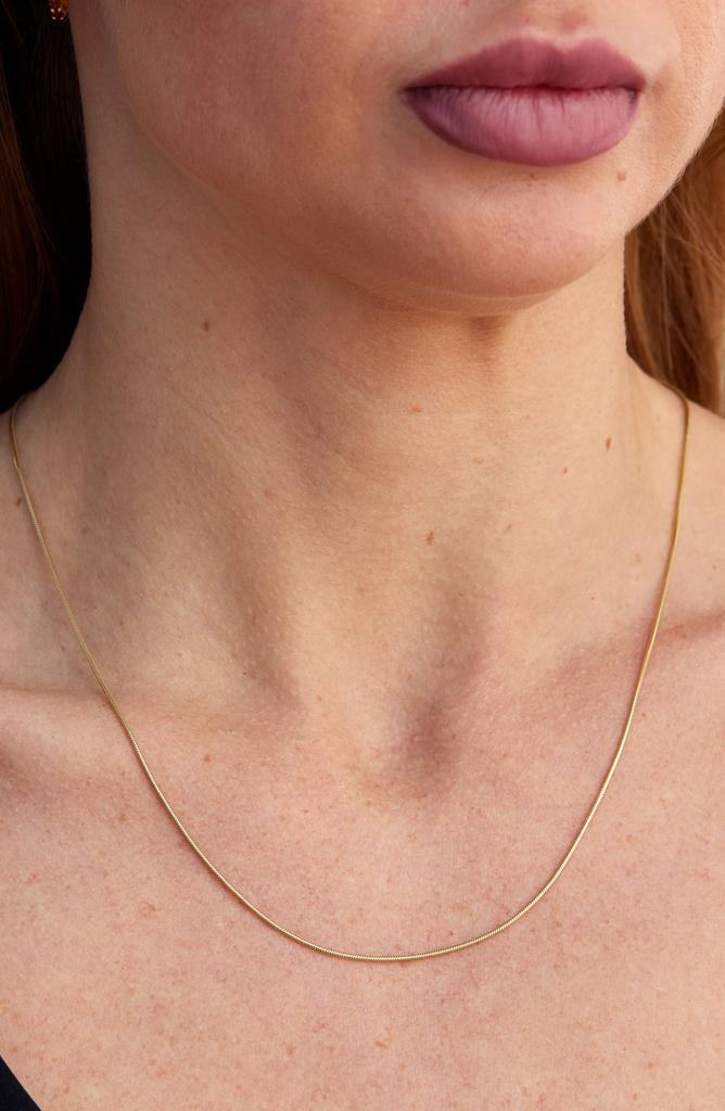 Savvy Cie Jewels Snake Chain Necklace