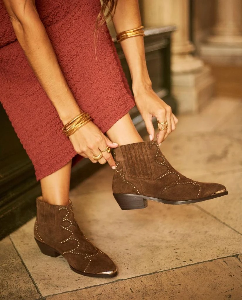 Toral Bottines Silvia Punk Cognac 8