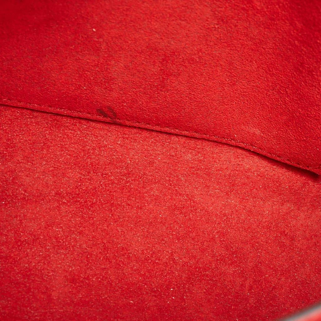 Louis Vuitton Louis Vuitton Red Leather My Lockme BB Bag 7