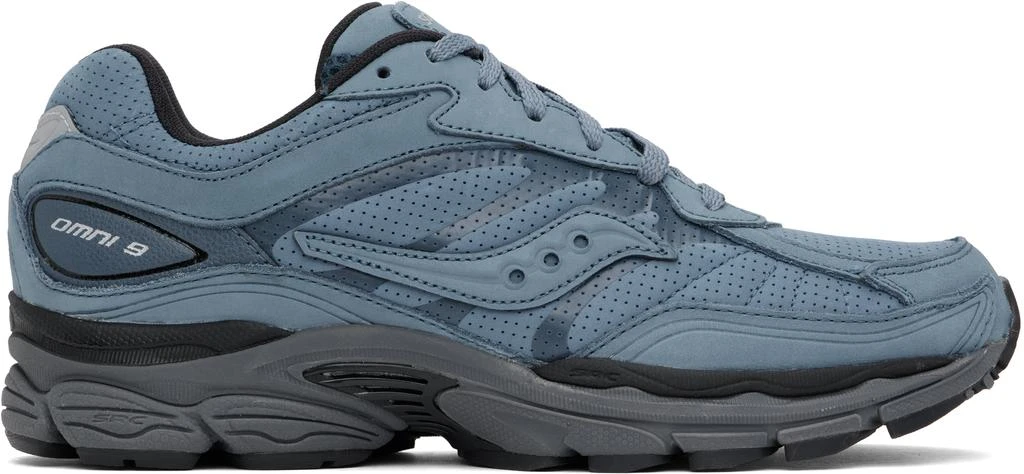 Saucony Blue ProGrid Omni 9 Reinvention Sneakers 1