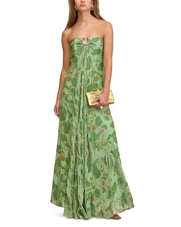 Cult Gaia Renay Silk Burnout Velvet Dress - Dresses & Skirts - Free Shipping - BeyondStyle Cult Gaia Renay Silk Burnout Velvet Dress - Dresses & Skirts - Free Shipping - BeyondStyle
