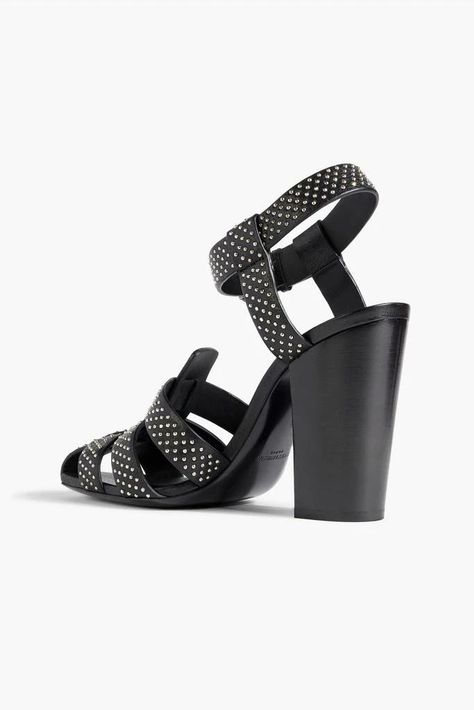 Yves Saint Laurent Oak studded leather sandals 3