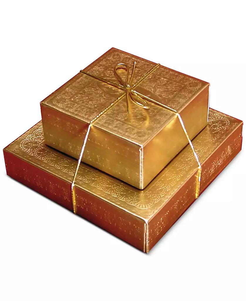 Betsy Ann Chocolates Betsy Ann Chocolate & Pretzel Towers of Gold Gift Set, Approximately 24 pieces