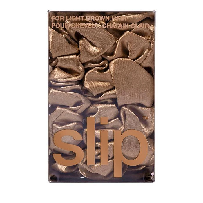 slip Pure Silk Back to Basics Midi/Large Scrunchies, Set of 3 4