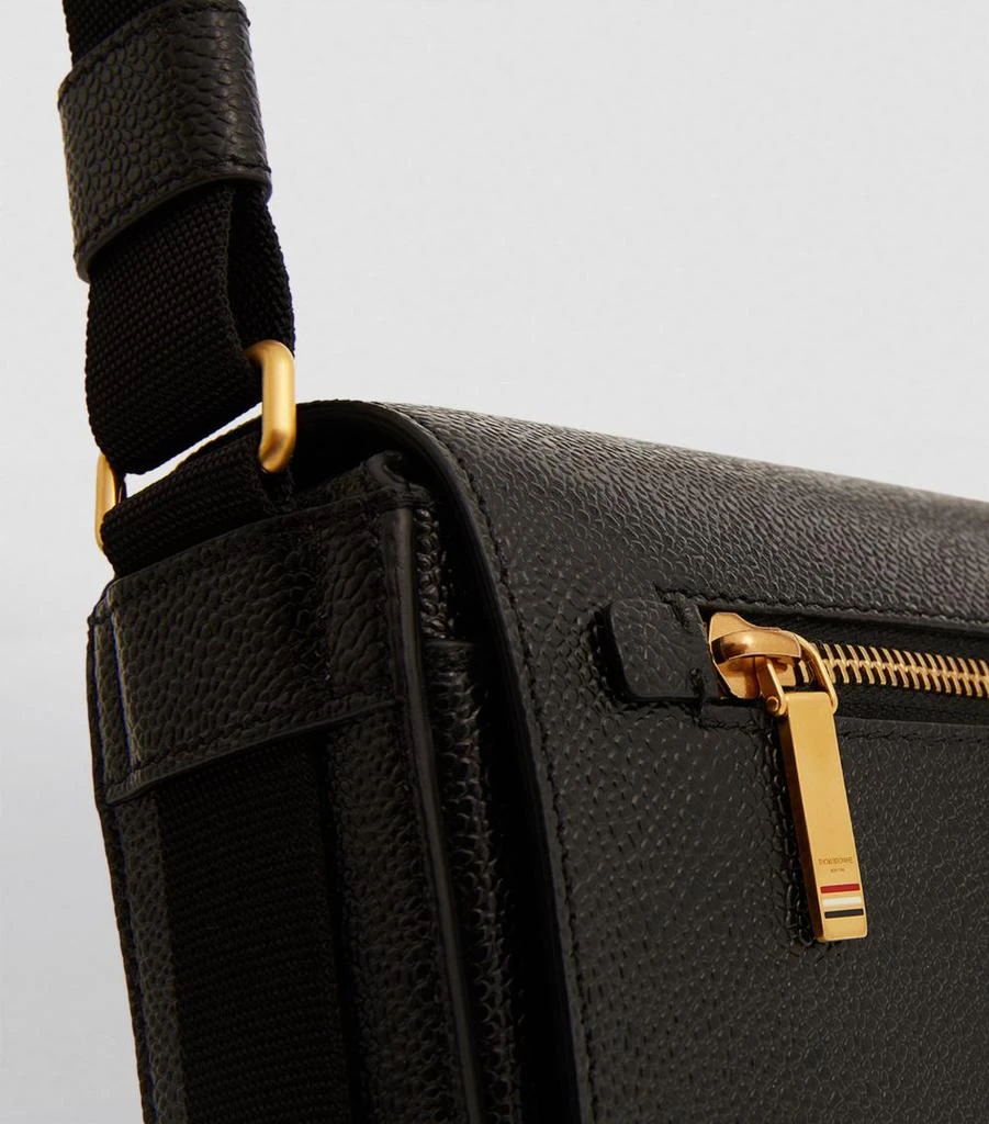Thom Browne Pebbled Leather Reporter Bag 3