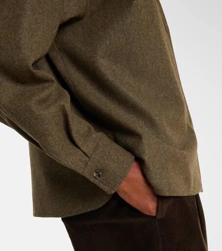 Max Mara Benares wool shirt 5